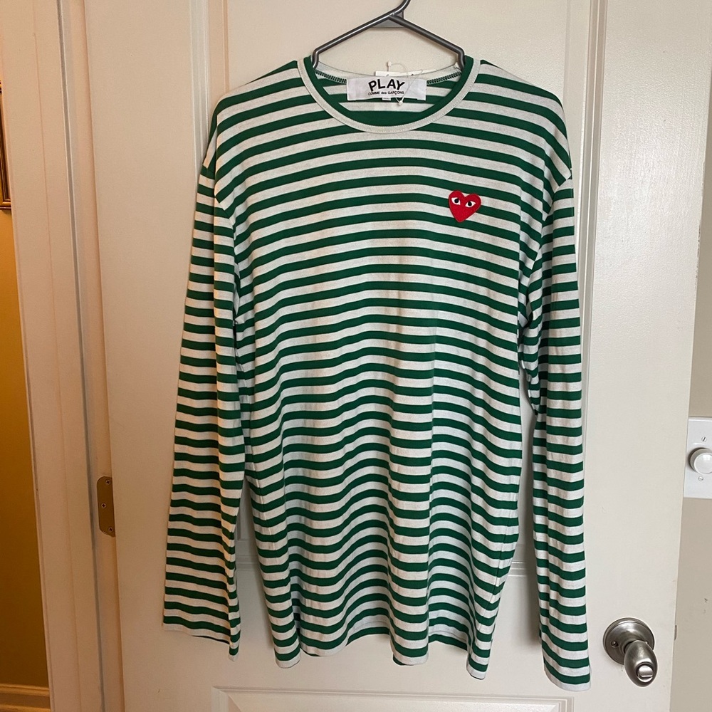 Comme de Garçons Pixel Play Stripe Long Sleeve